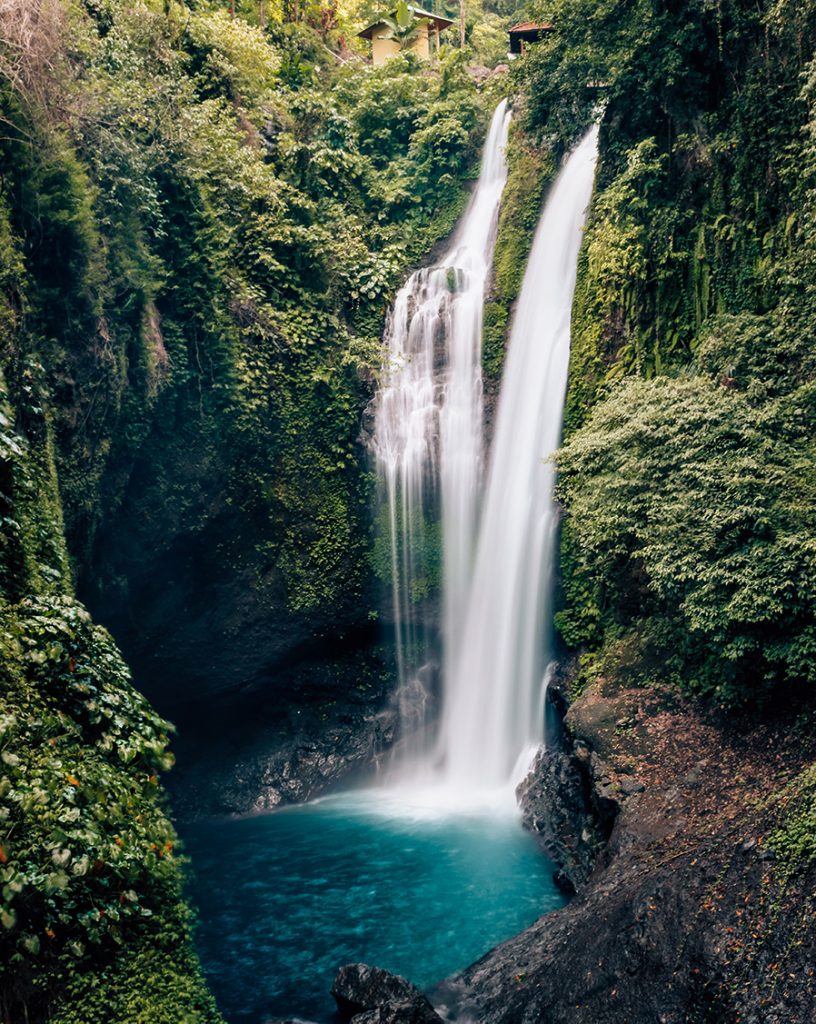 Aling-Aling waterfall northern Bali