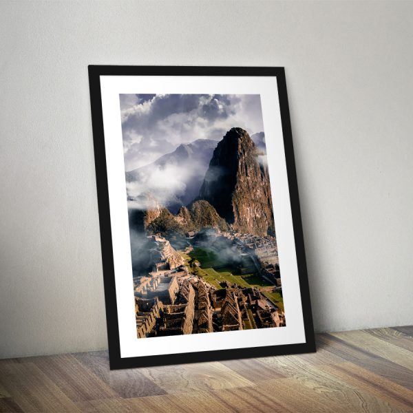 Machu Picchu framed wall print
